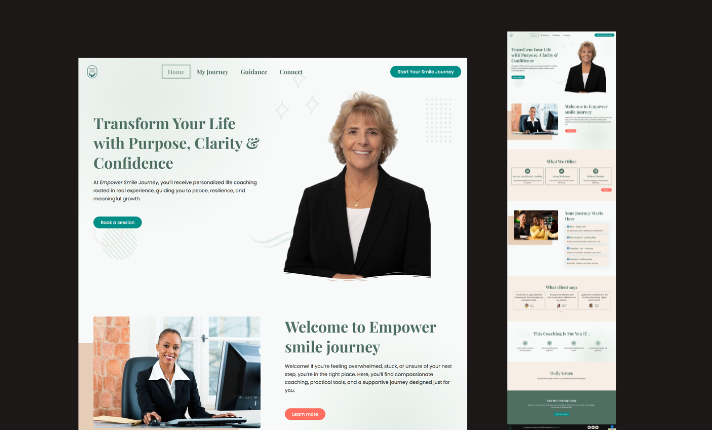 Empower Smile Journey Website Development